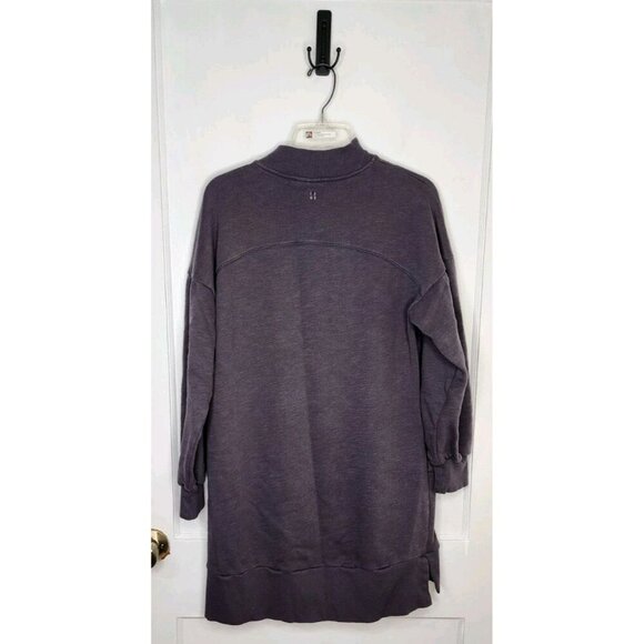 Sweaty Betty One and Done Sweatshirt Sweat Dress Size US 4-6 Gray - Picture 2 of 5